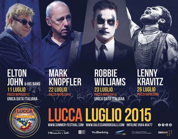 Il Lucca Summer Festival 2015